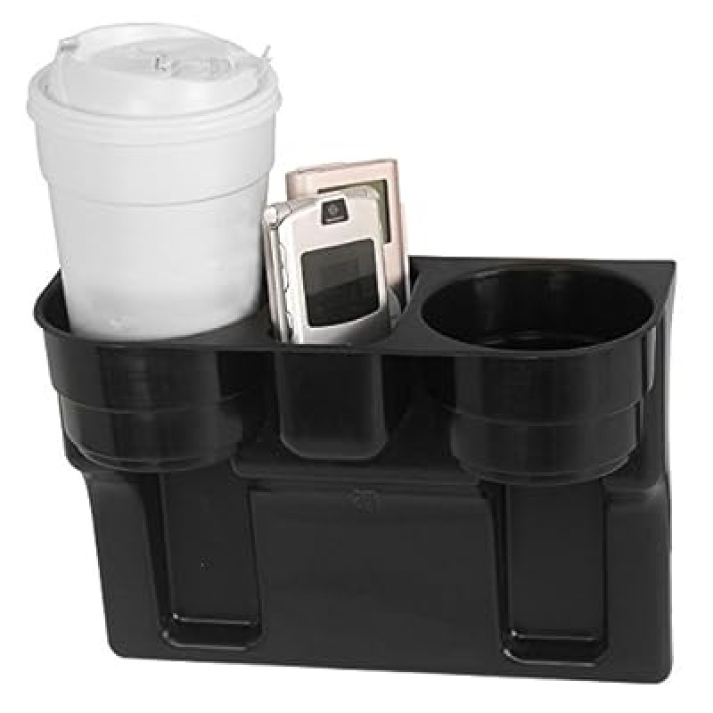 Custom Accessories Black Seat Wedge Cup Holder
